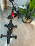 优贝（RoyalBaby）儿童自行车男女镁合金单车 月亮系列3-5岁 宇航员14寸 红色 实拍图