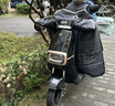 雅迪电动车挡风被电瓶车挡风被冬季加厚电瓶车挡风保暖——黑色 实拍图
