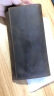 ANDSEEYOU品牌 真皮钱包 疯马皮手包 男式多卡位卡包 复古手工牛皮手拿包 长款皮夹手机包 深棕色 疯马 实拍图