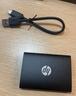 HP惠普 512GB 移动固态硬盘P900（PSSD）USB3.2 ssd 2000MB/s Type-C接口 星耀黑｜手机直连 实拍图