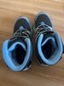 Skechers斯凯奇儿童绒绒靴雪地靴保暖男童棉鞋防寒加绒高帮女童靴660092L 男童/黑色/浅蓝色/BKLB 37 实拍图
