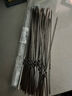 原始人烧烤签子不锈钢扁签烧烤用具烤针羊肉串铁签子烤肉签串针刚签钎子 50支 实拍图