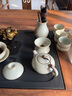 祥业汝窑功夫茶具整套装家用高档陶瓷泡茶壶盖碗茶杯茶盘会客商务礼品 吉祥壶盖碗八杯 13头 实拍图