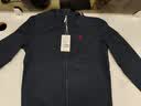 U.S. POLO ASSN.外套男春秋季连帽户外运动夹克男防风薄款休闲上衣 藏蓝色 XL 实拍图
