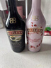 百利（Baileys）进口洋酒 百利甜酒 利口酒 力娇酒 奶酒 原味700ml+草莓700ml 实拍图