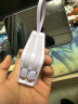 ROCK充电宝自带三线移动电源22.5W快充大容量20000毫安华为iphone15苹果16promax可上飞机小巧便携紫色 实拍图