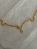 周大福 中版肖邦链黄金素链足金项链(工费:280计价)F172885 40cm 足金 约5.20g 实拍图