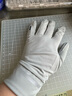 罗维利特冰丝防晒手套男女夏季出行开车防晒户外硅胶防滑骑行手套 反光条灰色 均码 实拍图