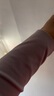 贞喜气 孕妇秋冬睡衣女月子服裤秋衣秋裤套装【加绒带哺乳口】保暖内衣 浅紫套装【可调腹围】 XL码（120-150斤） 实拍图