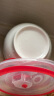 喜得润（XIDERUN） 陶瓷碗饭盒带盖保鲜碗保鲜盒密封泡面碗便当餐具便携学生甜品碗 4+5+6英寸带盖3个装 卡通鱼 礼盒装 晒单实拍图