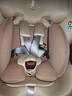 袋鼠爸爸儿童安全座椅0-12岁360度旋转新生儿车载汽车座椅星途系列星途pro 星途pro流沙金 实拍图