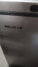 美菱（MeiLing）100升减霜家用单温冰柜冷藏冷冻转换小冷柜小冰箱一级节能省电顶开门BC/BD-100DT金色以旧换新 实拍图