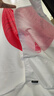 兰帕达骑行服公路车男夏季骑行服短袖上衣骑行短裤套装速干骑行衣风尚 风尚-光学白短袖 L （适合体重120-139斤） 实拍图