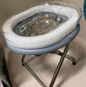 安善坐浴盆带凳男女痔疮免蹲孕妇产后护理熏蒸私处泡药月子洗屁股神器 透明盆+不锈钢凳 实拍图