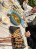 尚烤佳（Suncojia） 竹签 烧烤签子 君子签 羊肉串木签 穿肉签 烧烤配件  25cm*2.5mm 实拍图
