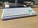 NuPhy Halo75 Win/Mac热插拔无线蓝牙5.0办公游戏办公三模背光高轴机械键盘 白色 小袋鼠键盘 晒单实拍图