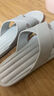 拖鞋女夏室内居家防滑无声情侣韩版家用软底浴室洗澡旅行凉拖鞋夏 浪漫拖 浅灰 44-45 (适合43-44码穿) 实拍图