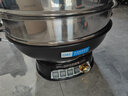 扬子铸铁电炒锅炒菜专用不粘锅电锅一体多功能锅一锅多用家用插电炖蒸煮煎炒一体做饭电热锅大号电饭锅 5L 定时款40CM双蒸笼(7-10人使用) 实拍图