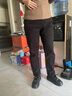 每时新款加绒加厚牛仔裤女休闲保暖锥形老爹裤通勤女裤子6863咖XL 实拍图