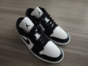 耐克（NIKE） air jordan 1 耐克男鞋春季新款女鞋aj1低帮板鞋休闲篮球鞋 DC0774-101 黑白熊猫 40.5 实拍图
