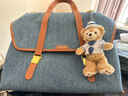 Songmont山下有松山行系列游历公文包帆布牛仔双肩包 小号 丹宁蓝升级款 预售12天 实拍图