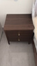林氏家居现代简约北欧大理石纹床头柜极简卧室床边柜小储物柜悦野系列JQ1B 复古风|UM1B-A床头柜*1 实拍图