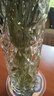 吕姆克花瓶玻璃简约摆件富贵竹大号高花瓶水培容器直筒冰纹瓶高30cm5622 实拍图