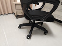 锦汐 电脑椅家用办公椅子靠背人体工学椅学习转椅老板座椅游戏电竞椅 【可后躺】黑框黑网 实拍图