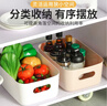 访客（FK）【万单爆品】 收纳盒桌面办公桌厨房整理盒杂物收纳筐整理储物盒 收纳盒【3个】 实拍图