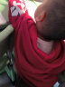 迪士尼（Disney）男童加绒套装新款宝宝衣服秋冬儿童卫衣韩版中小童保暖连帽两件套 酒红色熊猫挂件套装（加绒） 100码 建议2-3岁 体重25-30斤 晒单实拍图