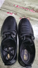 蜻蜓牌（DRAGON-FLY）头层牛皮棉皮鞋男士款冬季真皮商务休闲黑色加绒软皮软底爸爸鞋子 黑色四季单里款 （标准皮鞋尺码） 38 实拍图