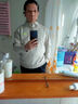 吉普（JEEP）长袖T恤男士春秋季polo宽松休闲打底衫衣服男装 卡其加绒 XL  实拍图