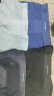 罗蒙（ROMON）夏装polo男衫半袖潮流条纹t恤男短袖夏季男士翻领打底刺绣上衣服 蓝色 L (125-140斤) 晒单实拍图