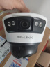 普联（TP-LINK）监控摄像头家用 高清无线室外防水球机 手机APP远程看家 全彩红外夜视360度全景旋转云台版监控器 【双镜头丨双画面】800万断电续航版 128GB内存卡【免费升级256GB卡】 实拍图