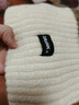 红允网红同款秋冬保暖发带束发带毛线针织发带护额抹额运动头箍新款女 宽边针织发带-米白色F006 实拍图