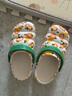 babycare儿童洞洞鞋春夏沙滩小孩家居防滑宝宝拖鞋 庞克恩南瓜 20 实拍图