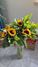【向日葵】生日礼物鲜切花云南基地直发新鲜太阳花鲜花毕业花束 向日葵10枝 中大花 中大花向日葵 实拍图
