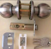 梅花（BLOSSOM）不锈钢球形锁 铝合金门锁室内门锁塑钢门锁587三杆5-7CM 晒单实拍图