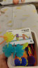 弥鹿（MiDeer）雪花片立体拼插大号积木六一儿童节礼物儿童DIY玩具礼盒3-5-6岁 【小号礼盒装】透彩雪花片-200片 实拍图