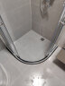 箭牌（ARROW）整体淋浴房干湿分离隔断弧扇形洗澡钢化防爆玻璃沐浴房浴室浴屏 950*950mm现货 弧扇形【1699】 实拍图