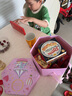 喜福来儿童十岁生日伴手礼周岁回礼百日宴喜饼喜蛋礼盒新生儿满月伴手礼 A套餐【京东物流 送货上门】 女宝 粉色旋转木马六角礼盒 实拍图