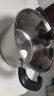 美厨（MAXCOOK）汤锅 304不锈钢汤锅汤煲 加厚复合底无涂层汤锅 燃气灶电磁炉通用 防烫手柄汤锅  MCT8190 20cm 实拍图