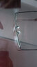 依视路（ESSILOR） 新款商务男镜架时尚潮流镜框女配依视路镜片近视定制眼镜 金属-全框-2130DG-枪色 镜框+依视路膜岩非球面1.60现片 实拍图