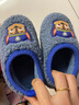 汪汪队立大功（PAW PATROL）汪汪队冬季儿童拖鞋卡通棉鞋包跟室内居家保暖棉拖男女宝宝防滑棉 sj3060蓝色阿奇 15 内长15.5cm 鞋码160 实拍图