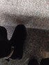 回力 雪地靴加绒加厚保暖棉鞋女 室外耐磨增高软底高帮工装鞋 WBN(JS)-0049 黑色 36 实拍图