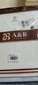 AB内衣女士全棉本命年大红弹力蕾丝花边打底衫吊带衫女式背心8191 淡玉 3XL 实拍图