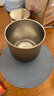 膳魔师（THERMOS）日本进口膳魔师焖泡、带茶漏家用不锈钢大容量茶壶TTE-450/700 咖啡色茶杯 300ml 实拍图
