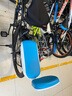 永久（FOREVER） 自行车后座垫儿童座椅山地车电动单车后置车座椅软坐垫 靠背坐垫【蓝色】+后座脚踏板 实拍图