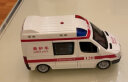 卡威（KIV）1/32合金玩具车模型儿童汽车玩具1-3-6岁男孩回力车模 中号【救护车-无人偶电池】 实拍图