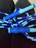 惠寻京东自有品牌奇旅系列竹节跳绳儿童学生考试体育运动健身训练蓝色 实拍图